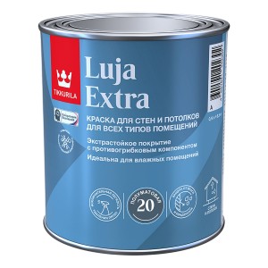 Luja Extra 0.9 л матовая покрывная краска для стен