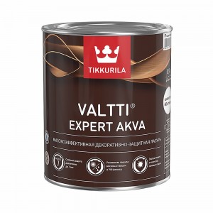 декоративно-защитная лазурь VALTTI EXPERT AKVA 0,9 л