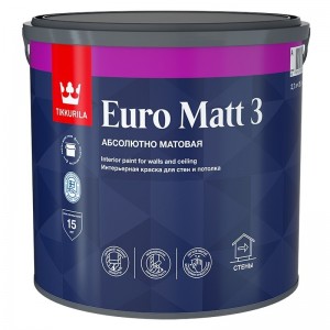 Euro Matt 3 Абсолютно матовая (Евро матт 3) 9 л