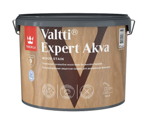 декоративно-защитная лазурь VALTTI EXPERT AKVA 0,9 л