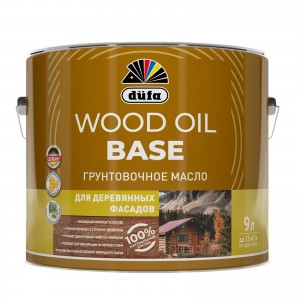 Масло грунтовочное Düfa WOOD OIL BASE для деревянных фасадов .