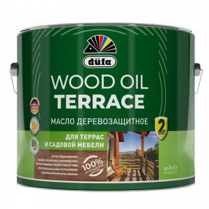 Масло деревозащитное Düfa WOOD OIL TERRACE для террас и садовой мебели