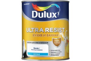 Краска Dulux Ultra Resist Кухня и Ванная — влагостойкая и стойкая к загрязнениям