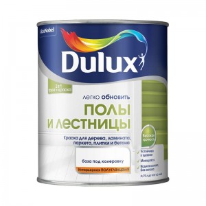 Краска Dulux для полов и лестниц — полуглянцевая и сверхпрочная