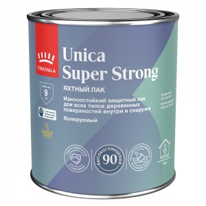 Универсальный лак Tikkurila UNICA SUPER STRONG (полуматовый)