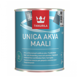 Полуглянцевая краска Уника Аква Маали  (Unica Akva Maali)
