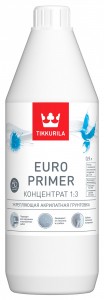 EURO PRIMER Укрепляющая акрилатная грунтовка (концентрат 1:3)