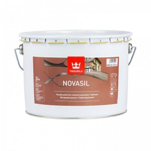  Фасадная краска Новасил для бетонных, оштукатуренных и минеральных поверхностей